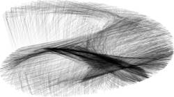 Seventh of 'reflets — paint synthesiser classic — 4.0 collection procedural abstraction exp 1'.