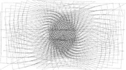 Second of 'reflets — paint synthesiser classic — 4.0 collection procedural abstraction exp 2'.