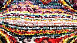 Third of 'reflets — paint synthesiser classic — 4.0 collection path repeaters 2'.