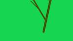 Third of 'reflets — msg — abstract 1 plantlike'.