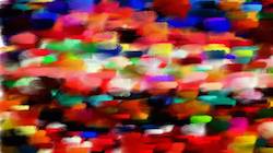 Eighth of 'reflets — paint synthesiser classic — 4.0 collection repeat strokes 1'.
