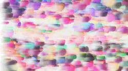 Fourth of 'reflets — paint synthesiser classic — 4.0 collection repeat strokes 2'.