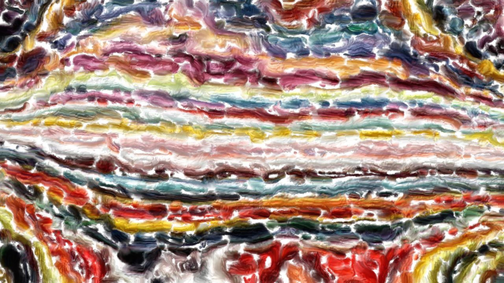 Image 'reflets — paint synthesiser classic — 4.0 collection raised rough strokes 2 5'.