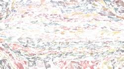 First of 'reflets — paint synthesiser classic — 4.0 collection raised rough strokes 4'.