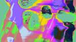 Seventh of 'reflets — msg — abstract 1 symmetry breaking 10'.
