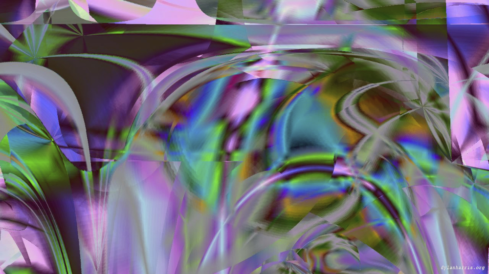 Image 'reflets — msg — abstract 1 symmetry breaking 19 3'.