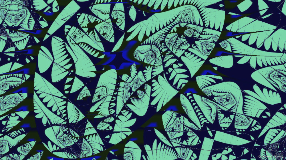 Image 'reflets — msg — abstract 1 symmetry breaking 4 3'.