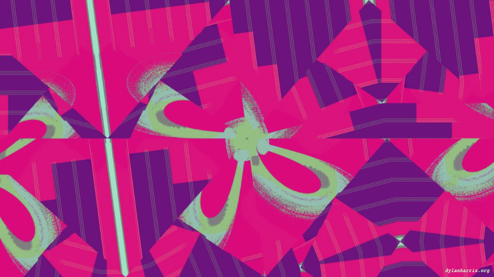 Image 'reflets — msg — abstract 1 symmetry breaking 6 6'.