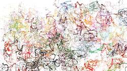 Fifth of 'reflets — paint synthesiser classic — 3.5 collection scribblers 1'.