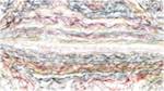 Seventh of 'reflets — paint action sequence — sketch 1'.