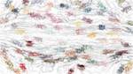 First of 'reflets — paint action sequence — sketch 2'.