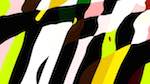 Fifth of 'reflets — msg — abstract stripes'.
