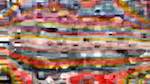 Fifth of 'reflets — paint action sequence — stylised 1'.