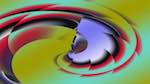 Second of 'reflets — msg — variations 2 super ellipse 5'.