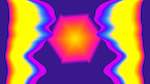 Fifth of 'reflets — msg — abstract symmetry 1'.
