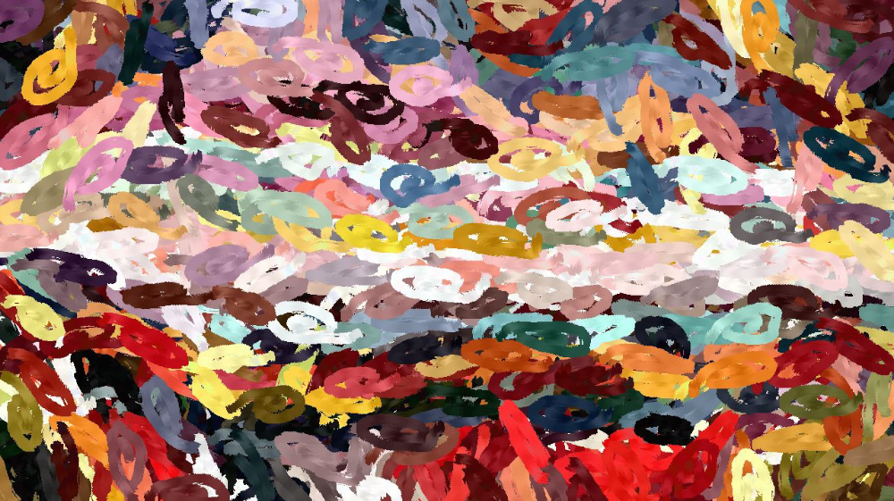 Image 'reflets — paint synthesiser classic — wacom tablet demo 2 1'.