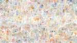 Fourth of 'reflets — paint action sequence — textures'.