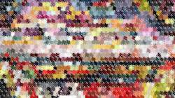 Second of 'reflets — paint synthesiser classic — speciality tiling 2'.