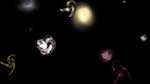 Fifth of 'reflets — paint action sequence — time particle examples'.