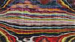 Second of 'reflets — paint action sequence — textured surface simulations 1'.