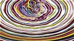 Eighth of 'reflets — paint action sequence — textured surface simulations 2'.