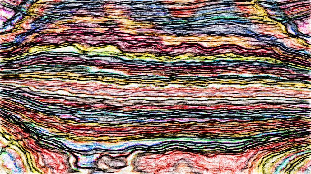 Image 'reflets — paint action sequence — vern pas 2 1 8'.