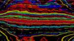 Fifth of 'reflets — paint action sequence — vern pas 2 1'.