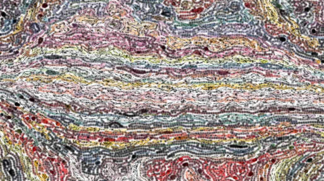 Image 'reflets — paint synthesiser classic — default vibrant texture 2 1'.