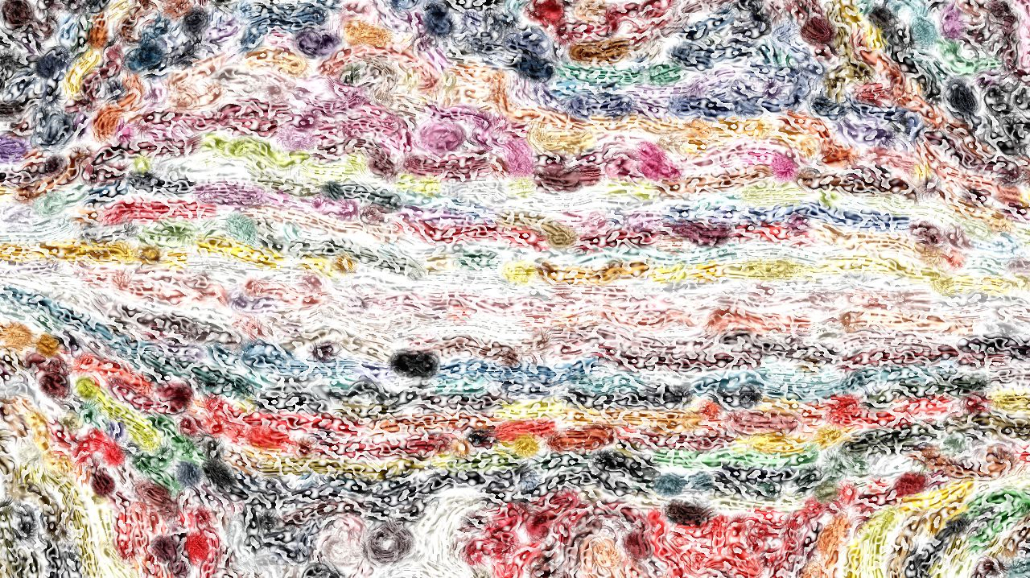 Image 'reflets — paint synthesiser classic — default vibrant texture 3 3'.
