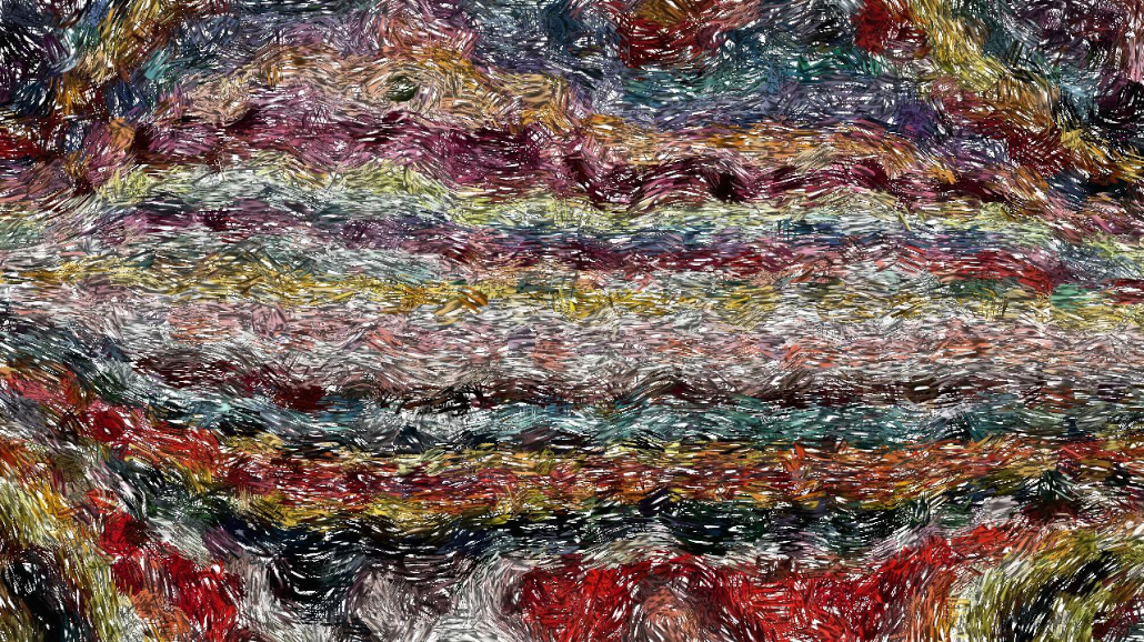 Image 'reflets — paint synthesiser classic — default vibrant texture 4 5'.