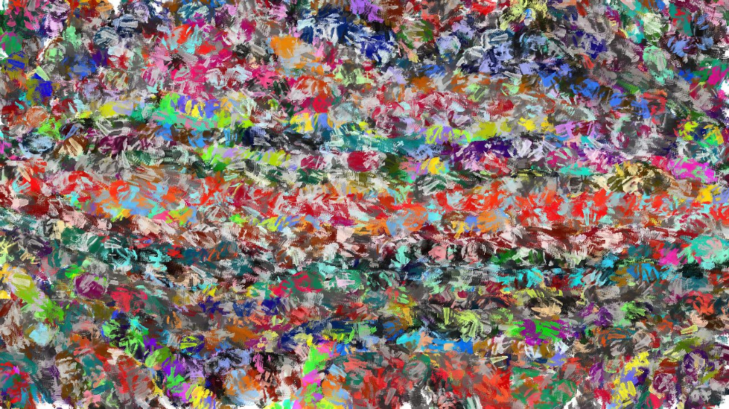 Image 'reflets — paint synthesiser classic — default vibrant texture 4 7'.