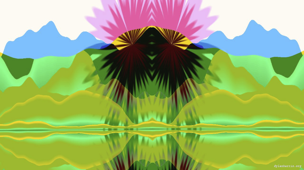 Image 'reflets — msg — abstract 1 vert mountains 1 2'.