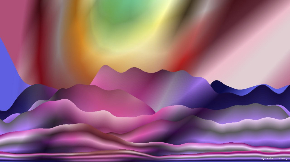 Image 'reflets — msg — abstract 1 vert mountains 2 7'.