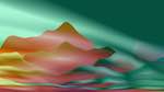 Second of 'reflets — msg — abstract 1 vert mountains 2'.