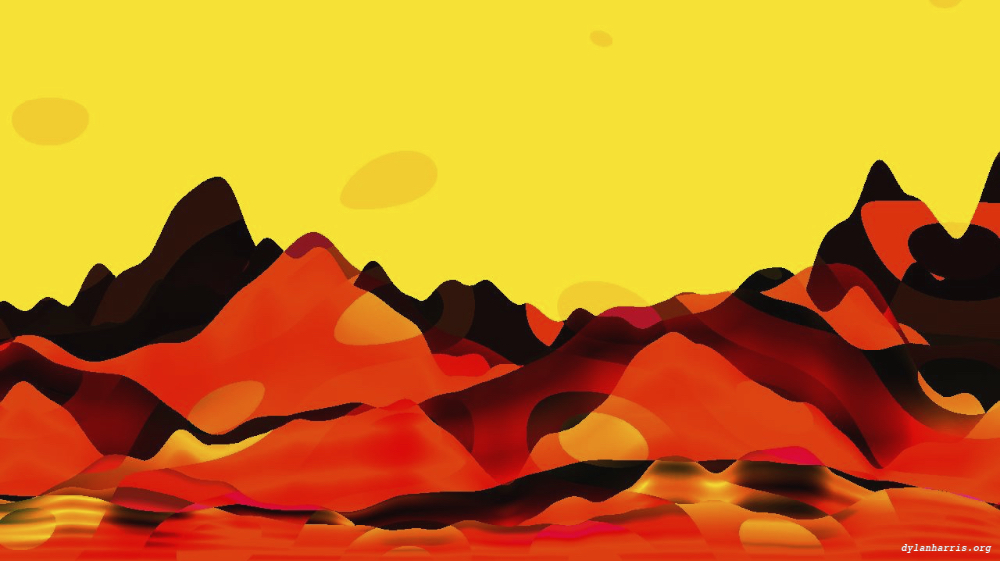 Image 'reflets — msg — abstract 1 vert mountains 3 3'.