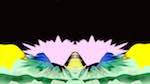 Fourth of 'reflets — msg — abstract 1 vert mountains 3'.