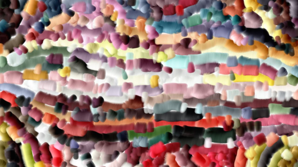 Image 'reflets — paint synthesiser classic — wacom w artpen gradient rotation 2'.