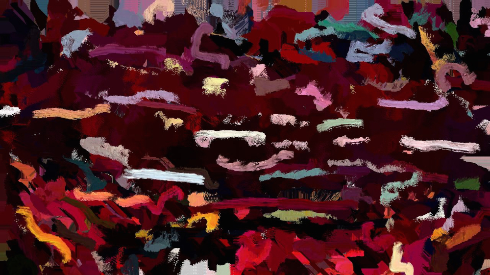 Image 'reflets — dualmode paint — default warp test 3 1'.