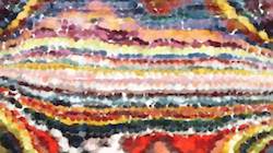 Third of 'reflets — paint synthesiser classic — 3.5 collection watercolour 1'.