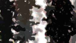 Sixth of 'reflets — paint synthesiser classic — 4.0 collection watercolour 7'.