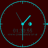 image: screenshot of the clock control