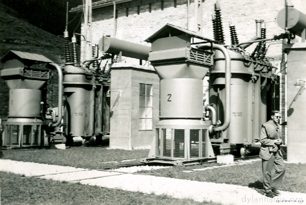 image: Transformers, both of 31,000 kVA ; Ratio 11,1000 / 145,700 V