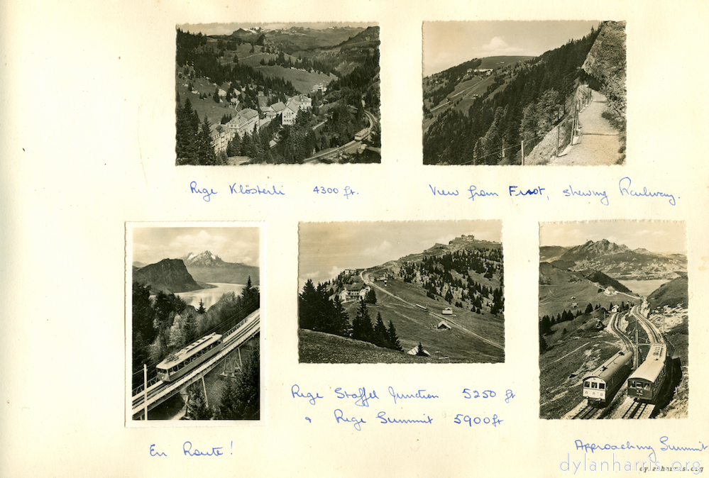 Image: Rack Railway on Rigi
