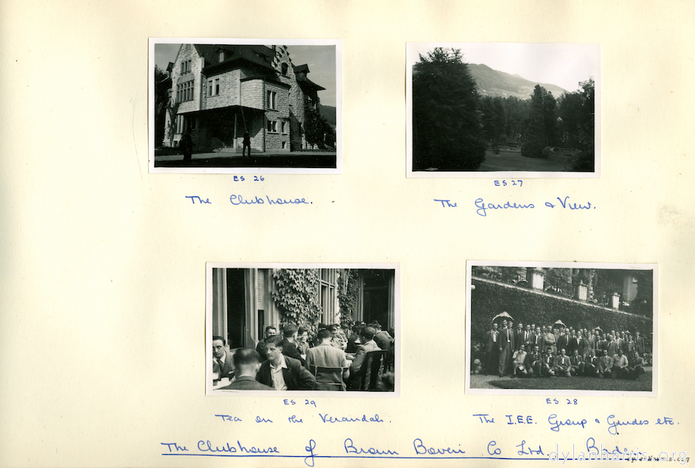 Image: The Clubhouse of Brown Baveri Co. Ltd., Baden