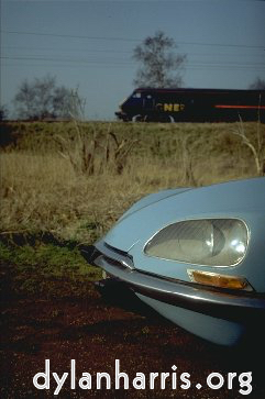 image: Doris goes train spotting