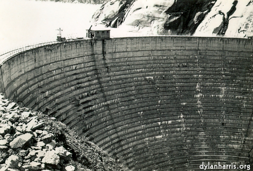 image: One of the two dams on Grimsell Lake.