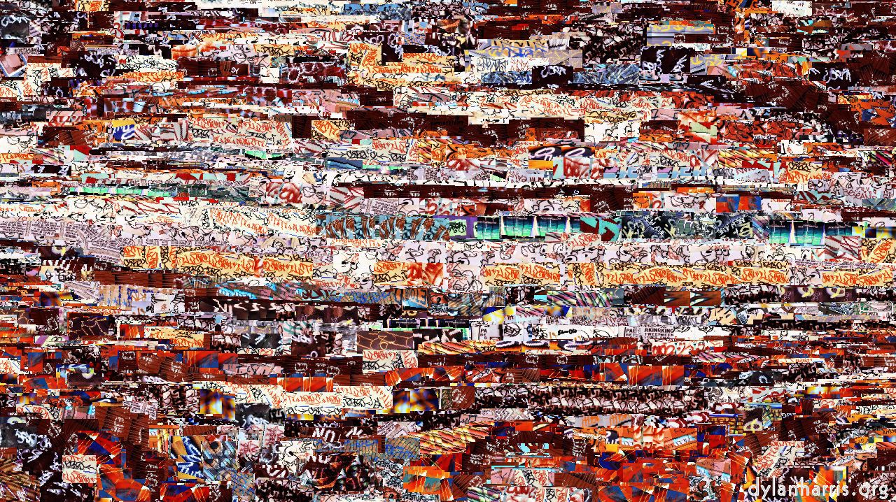 image: graffiti styles :: photomosaic16