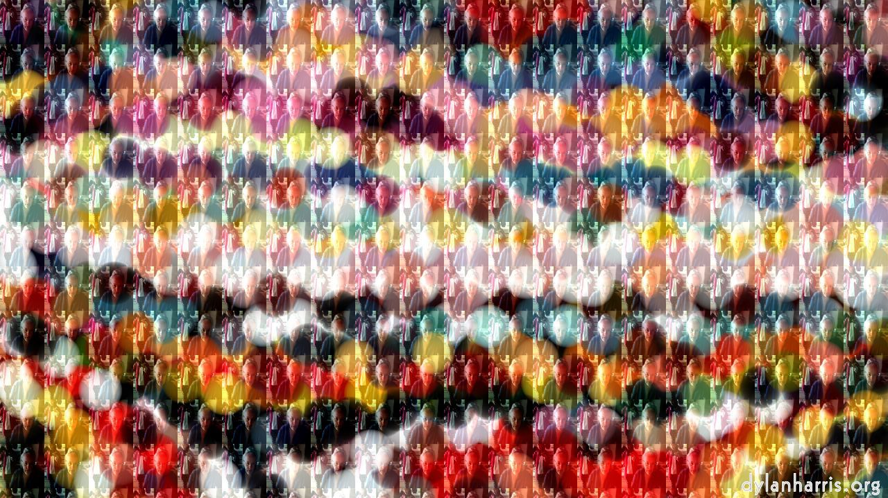 Image: live video paint :: gridcloner1