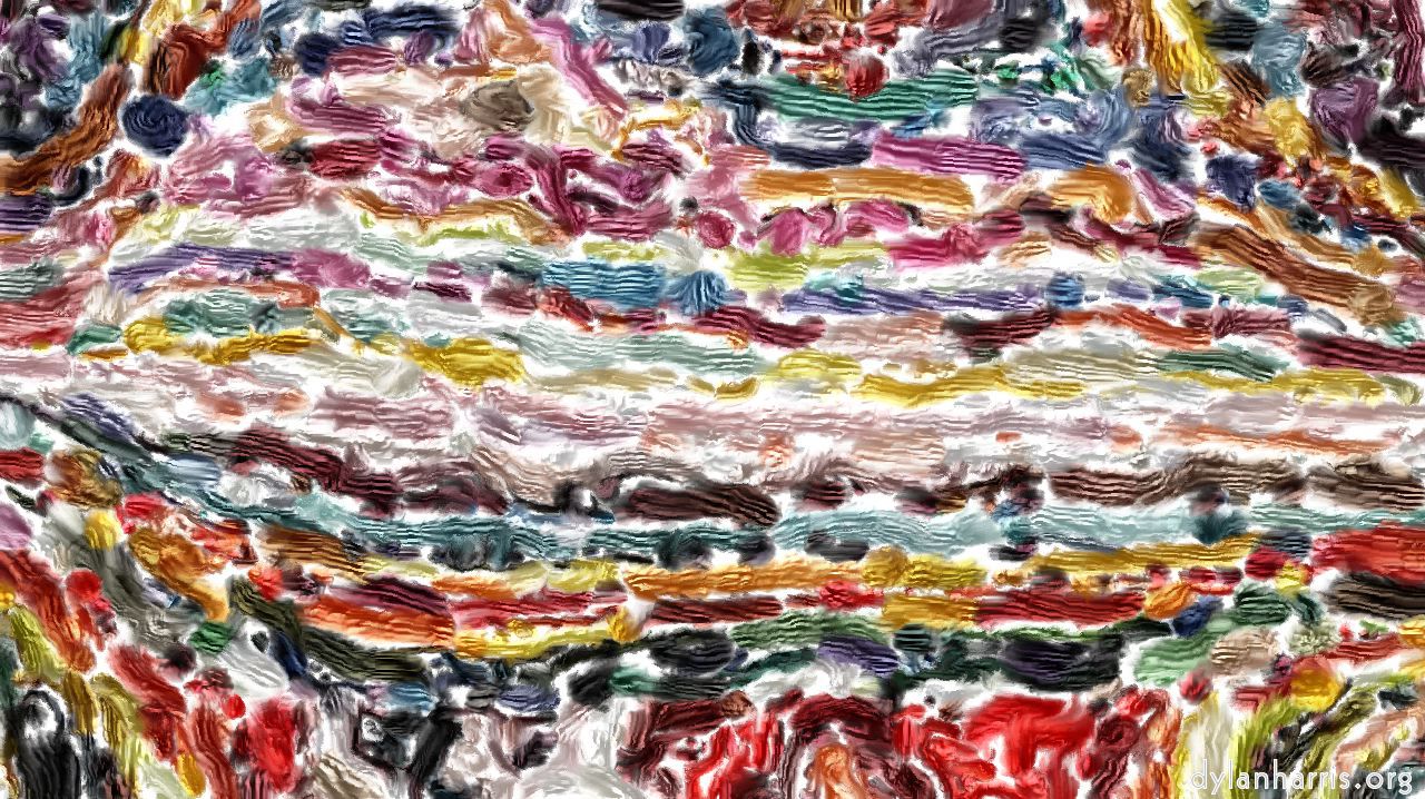 Image: raised rough strokes :: raised3