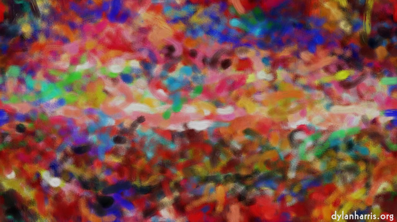 Image: wet media oil :: cdoilglobbrush03fuzzy